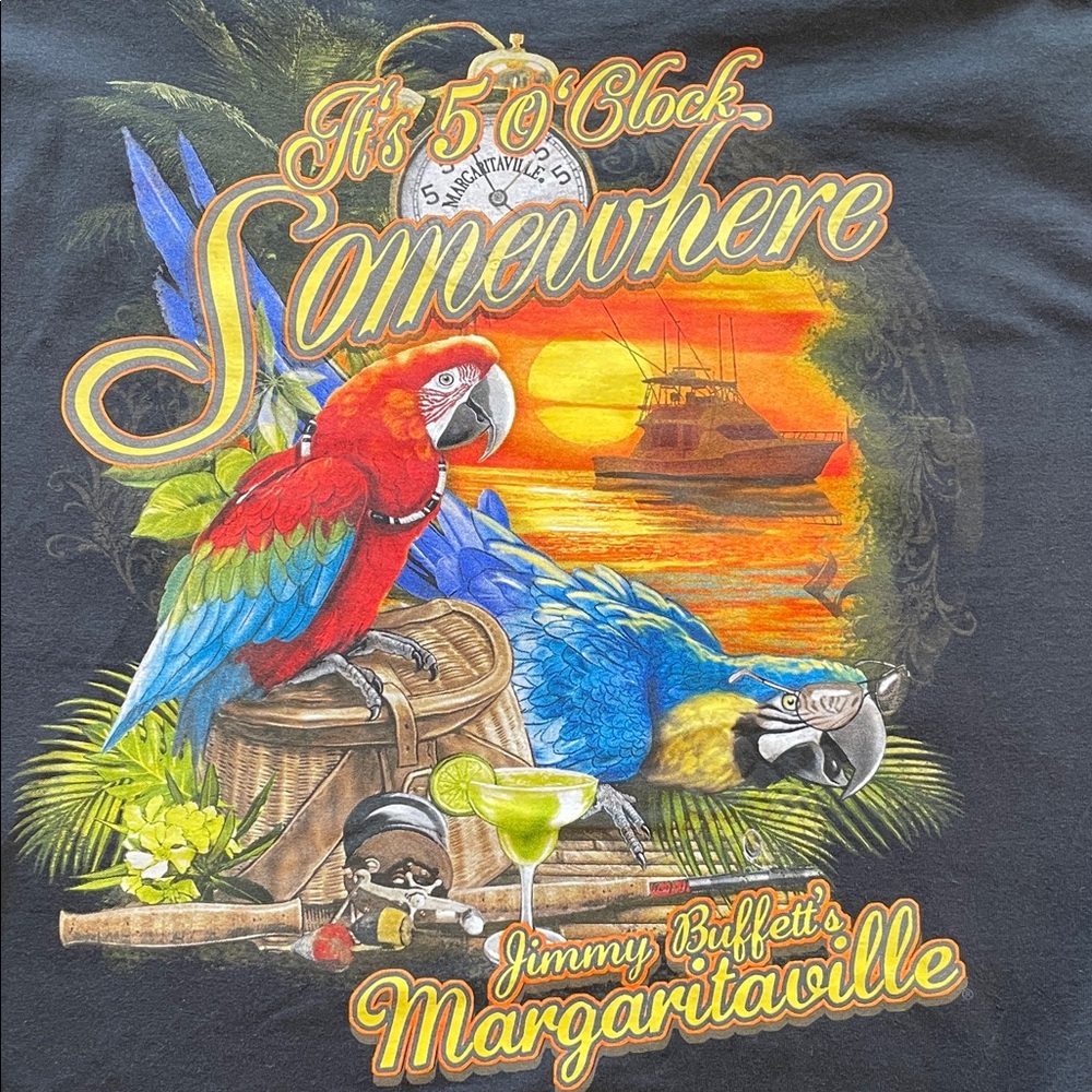 Margaritaville Black Short-Sleeve T-Shirt - Picture 5 of 5